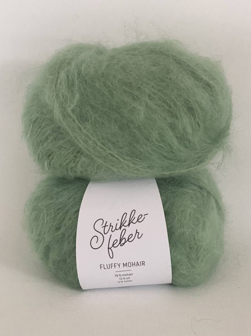 Dahlagenturer - Fluffy Mohair – Green Tea FM015