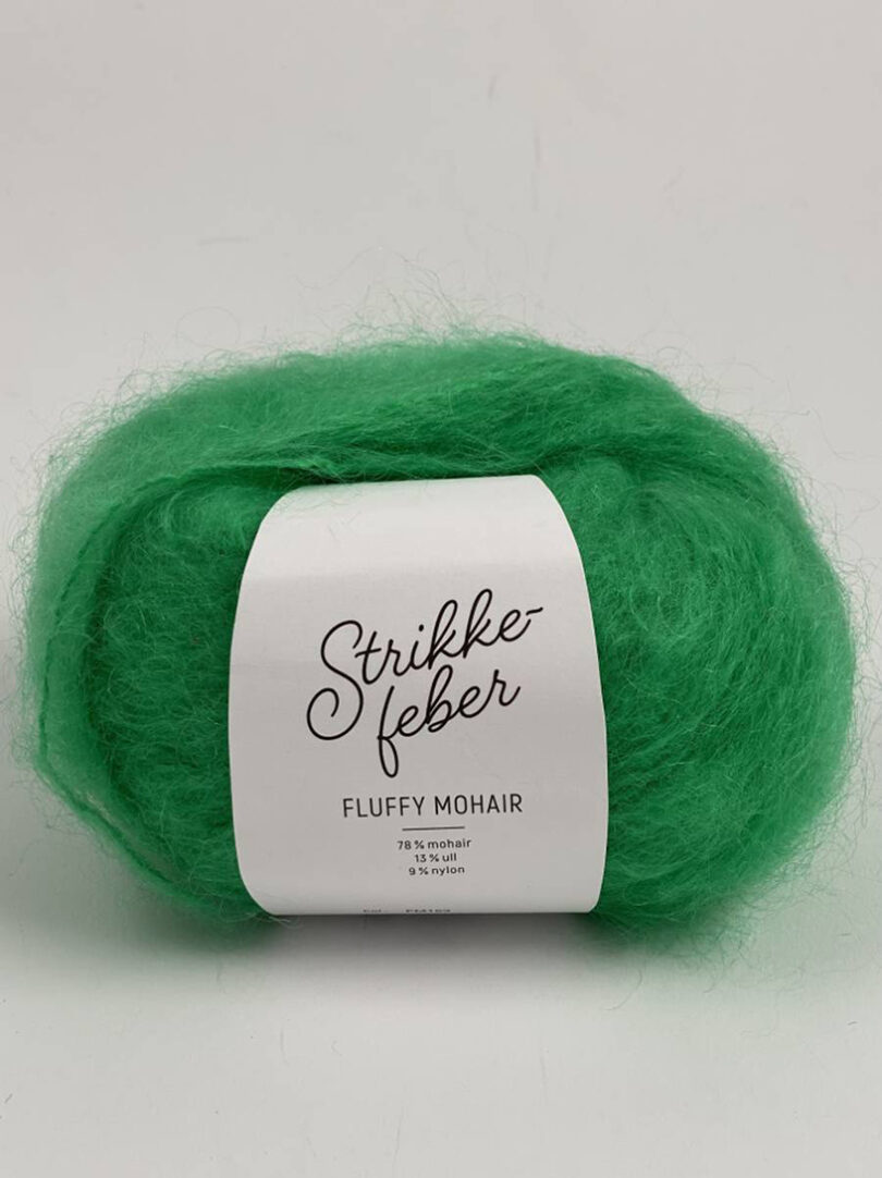 Dahlagenturer - Fluffy Mohair – Very Green FM153