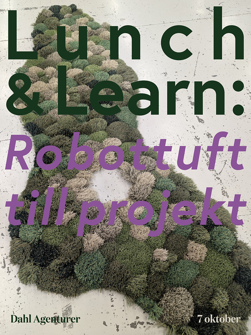 Lunch & Learn: Robottuft till projekt - Onsdag 7 oktober